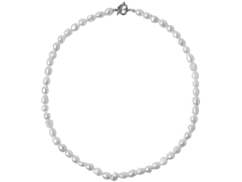 Pearl Lane Necklace Silver