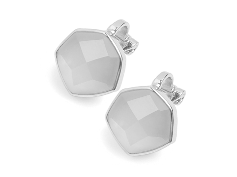 Moonlight Glow Earrings Silver