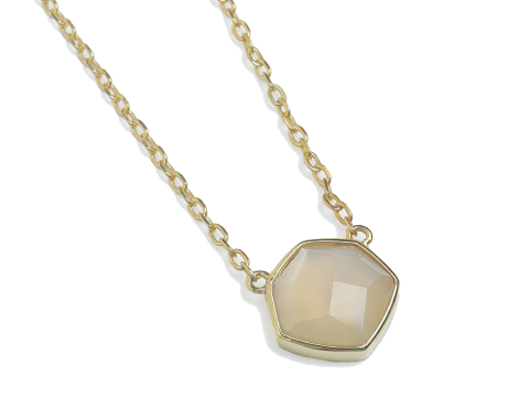Moonlight Bloom Necklace Gold