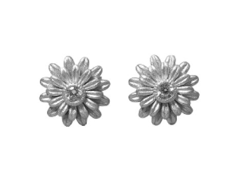 Flower Pierce Silver