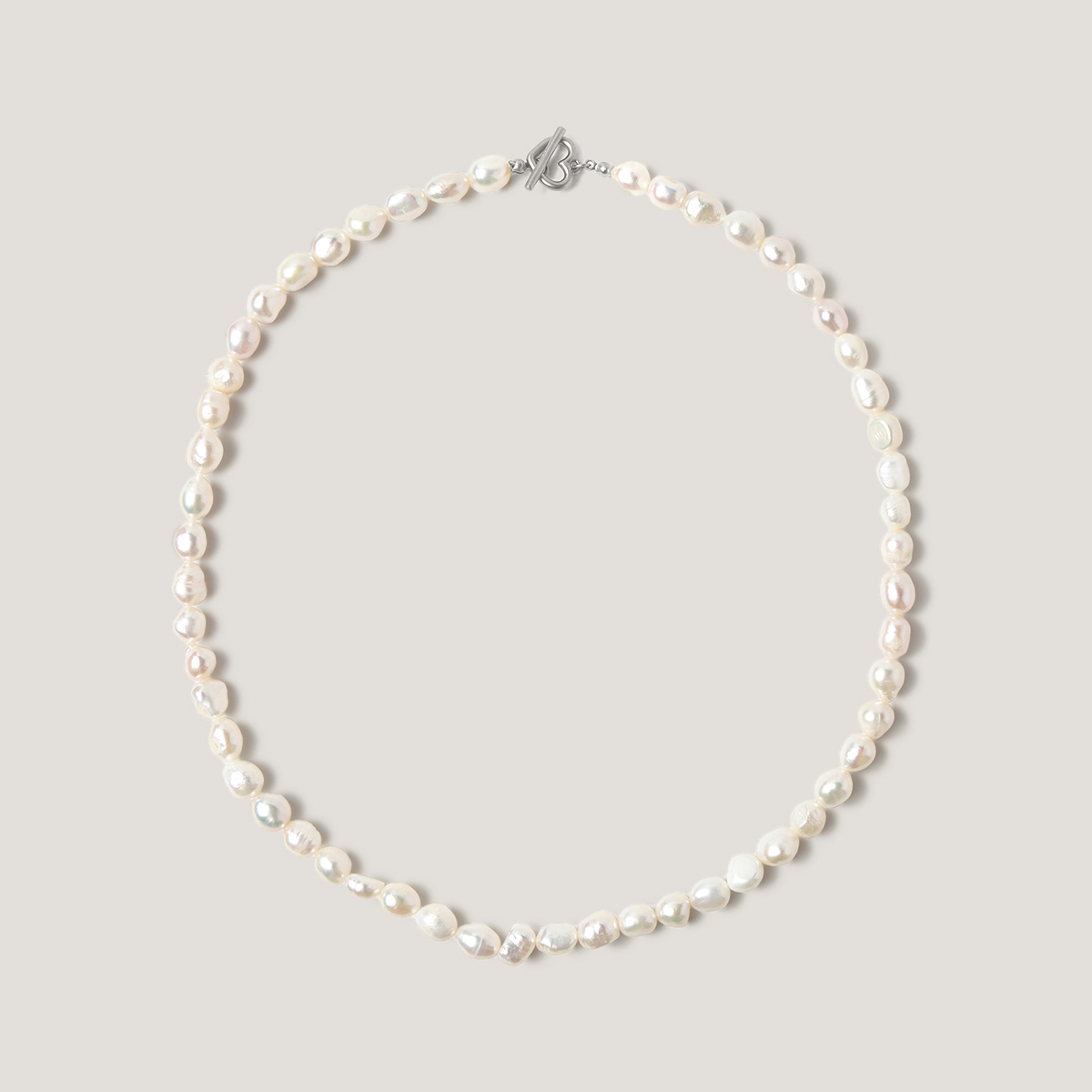 Pearl Lane Necklace Silver
