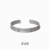 Flower Bangle (Silver)【Light】 | Freecus
